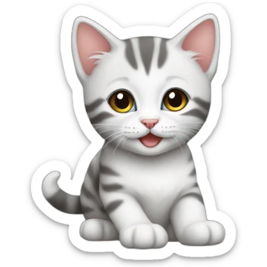 kitten sticker