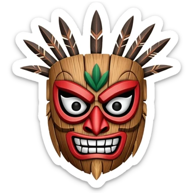 crash-bandicoot-aku-aku sticker