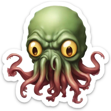 wound Cthulhu  sticker
