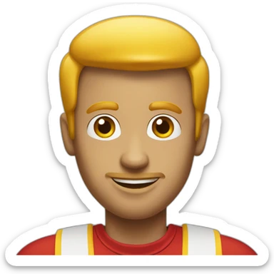 mcdonalds-man sticker