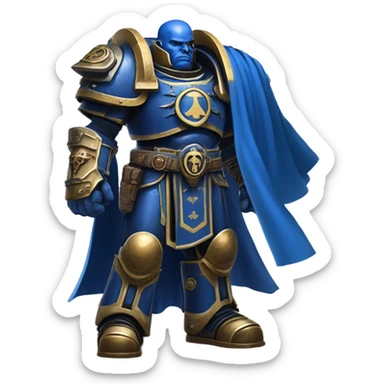 Lord Calgar in Warhammer 40k sticker
