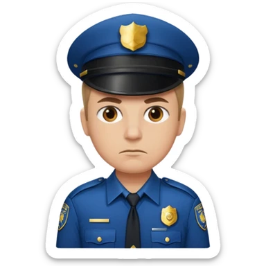 Cop sticker