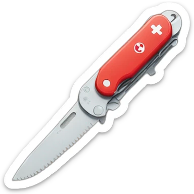 Swiss Army Knife sticker