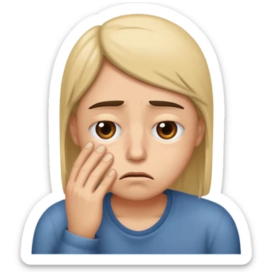 tuve un largo dia de trabajo  sticker