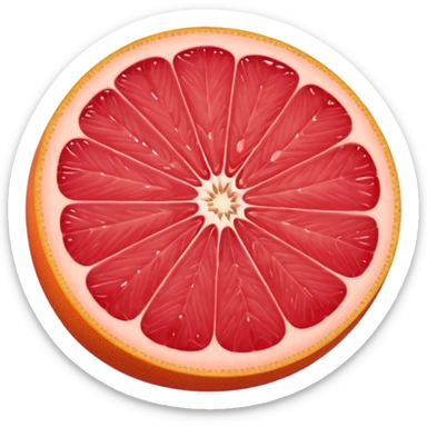 grapefruit sticker