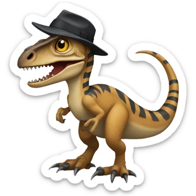 Velociraptor sticker