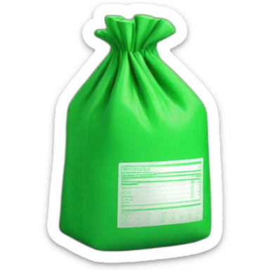 Sport Protein Bag green sticker