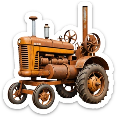 farm equipment sticker