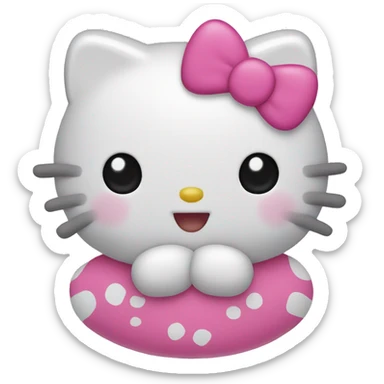 Hello kitty sticker