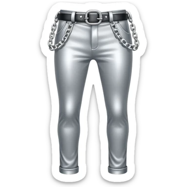 Chain Belt on a pant  sticker