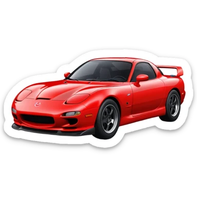 Mazda rx 7 sticker