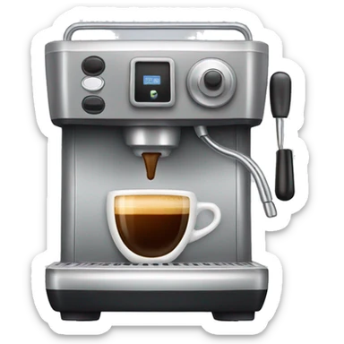 espresso machine sticker