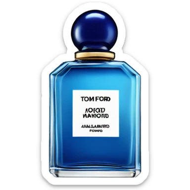 tom ford amalfi azure perfume bottle sticker
