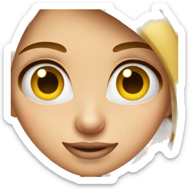 Emoji girl flirty sticker