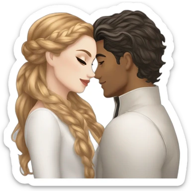 Feyre + Rhysand sticker
