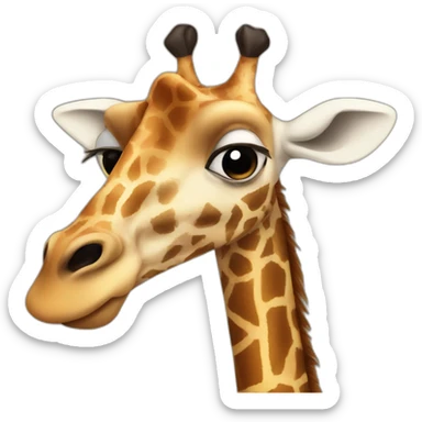 giraffe that looks like an ant sticker