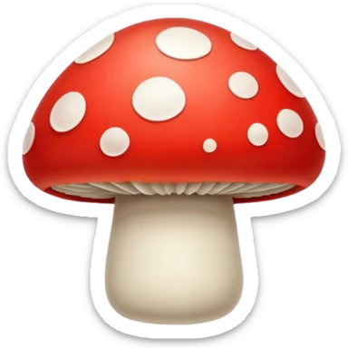 mushroom sticker