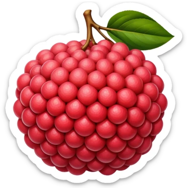 Lychee sticker