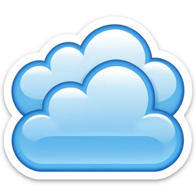 Cloud Storage Icon sticker