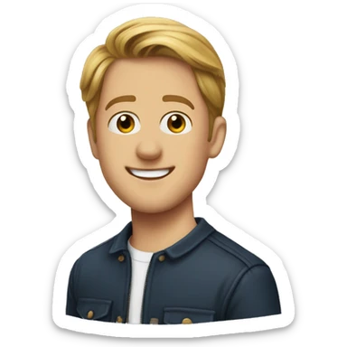 Jason Dolley actor sticker
