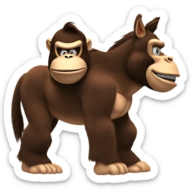 Donkey Kong sticker