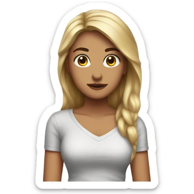 My best friend hates me sticker