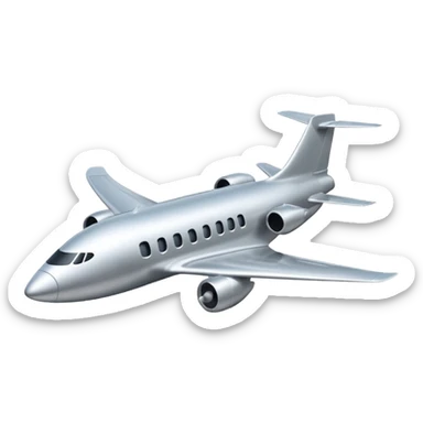 Airplane sticker