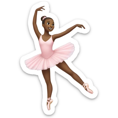 ballerina dancing sticker