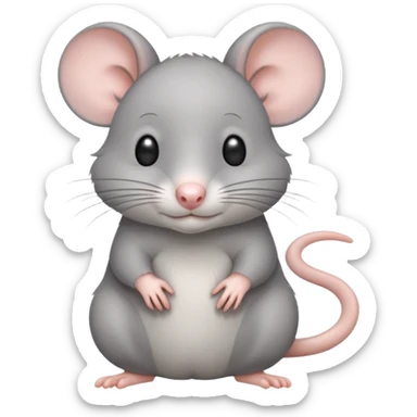 cute rat sticker