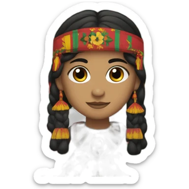 wiphala andean flag sticker