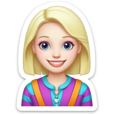 Sugar Bones, Pop Singer  from Confidence Man sticker