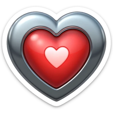 heart pules tech sticker