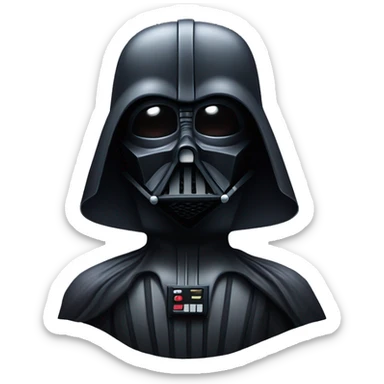 Darth Vader’s seriously dusty disturbing disgusting ghostly haunted horrific dream mansion  sticker