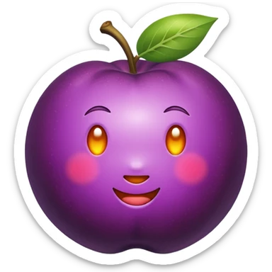Make an emoji of kitsuna fruit in blox fruit  sticker