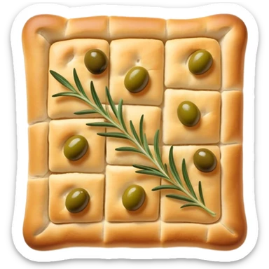 Focaccia Bread sticker