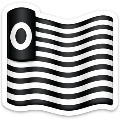 Drapeau de la région bretagne. sticker