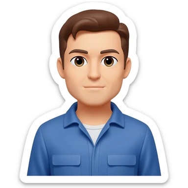 36 years old printing factory worker sticker