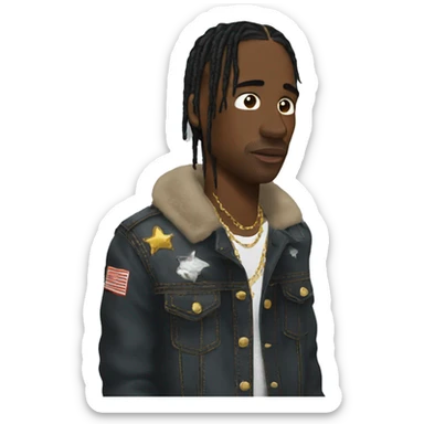Travis Scott rodeo sticker