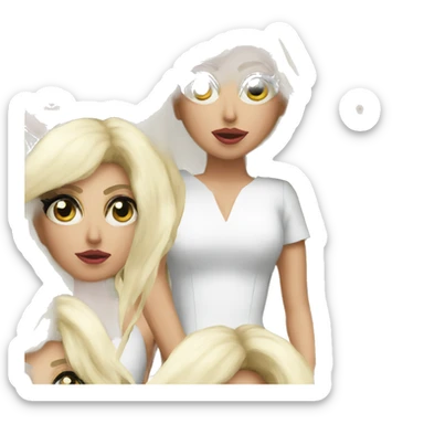lady gaga paparazzi sticker