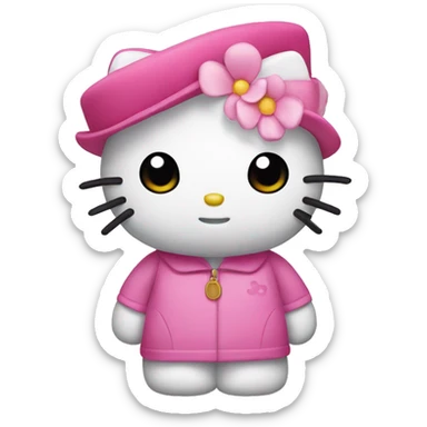 Hello kitty sticker
