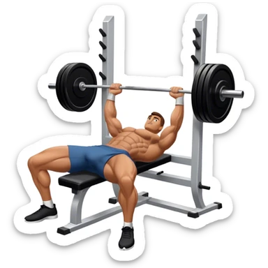 close-grip flat-benchpress sticker