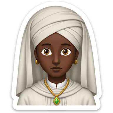 Ethiopian in 1900 sticker