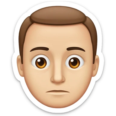 Slava saying NO to everything sticker