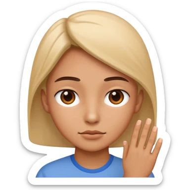 patient taking care of himself sticker