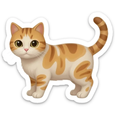 cat sending mails sticker