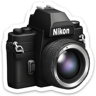nikon fm2 sticker