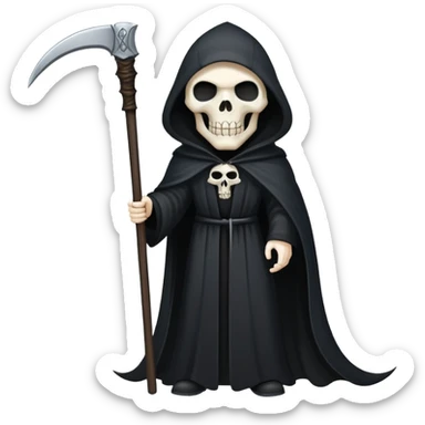 grim reaper death final destination sticker