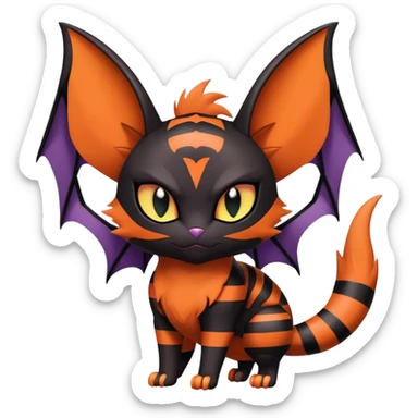 Noibat-Noivern-Litten-Hybrid sticker