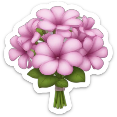 The most beautiful flower bouqet sticker