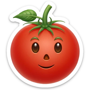 tomato cursor with a pointer sticker